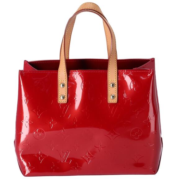 Louis Vuitton Reade PM Monogram Vernis Handbag M91990 Pomme d'Amour - Picture 1 of 8